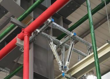 黄冈市该抗震支架的整体式支吊架结构协调性好